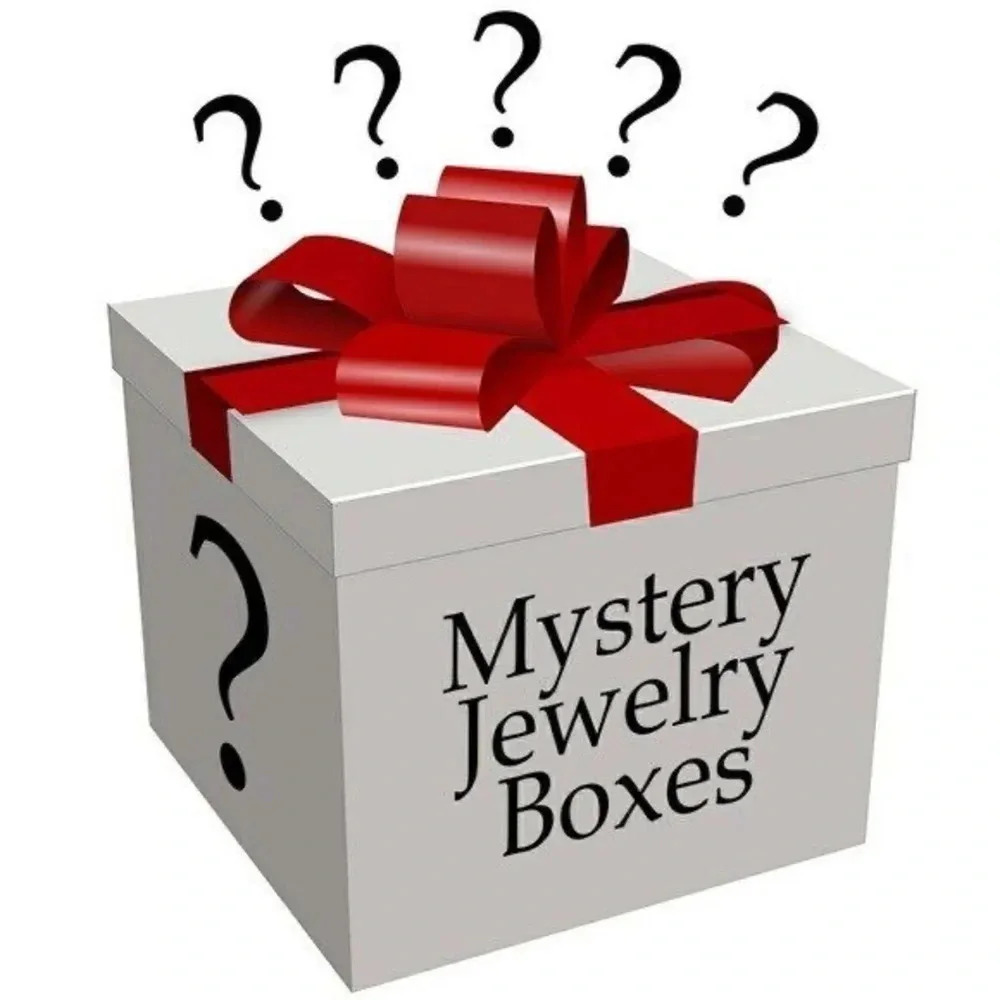 ⭐️🖤🤍Jewelry Mystery Box⭐️ 30 ITEMS